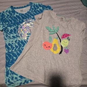 Colorful Graphic T-Shirts Set